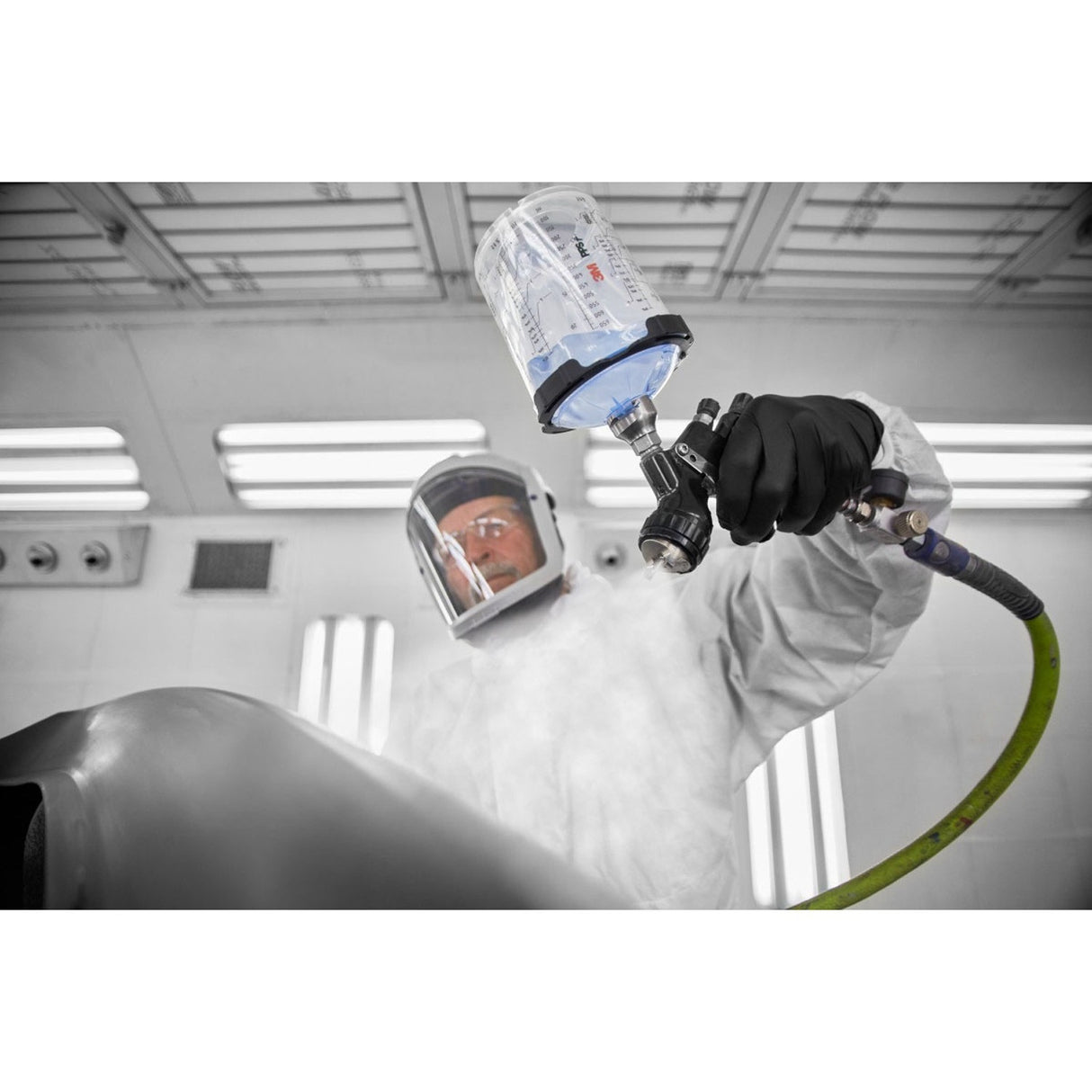 3M 26114 PPS Spray Cup System Kit, Mini, 6.8 oz, 200 Micron Filter (7100284553) - 9
