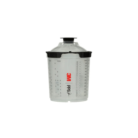 3M 26000 PPS Spray Cup System Kit Standard 22 oz 650 mL 200 Micron Filter Lids and Liners (7100284557)