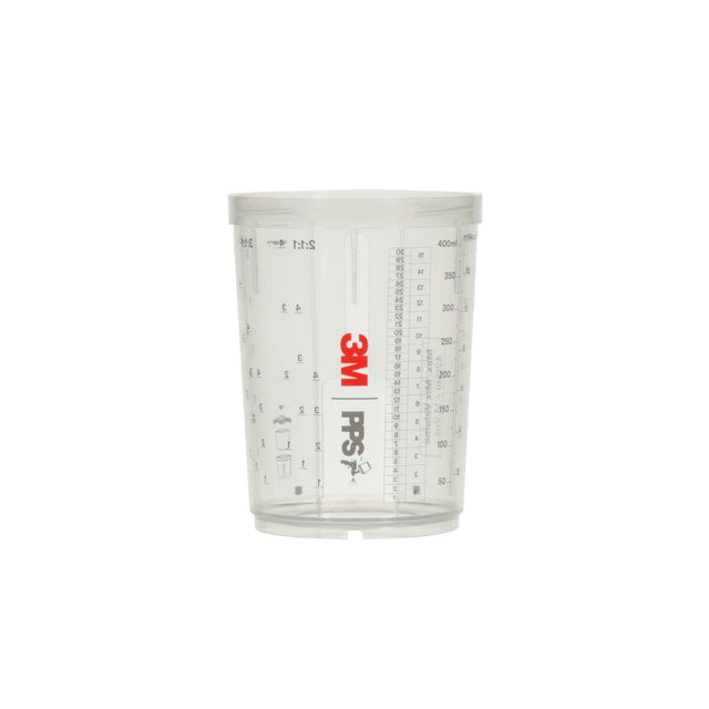 3M 26122 PPS Series 2.0 Spray Gun Cup, Midi, 13-1/2 fl oz (400 mL) (7100284625) (8 Pack)