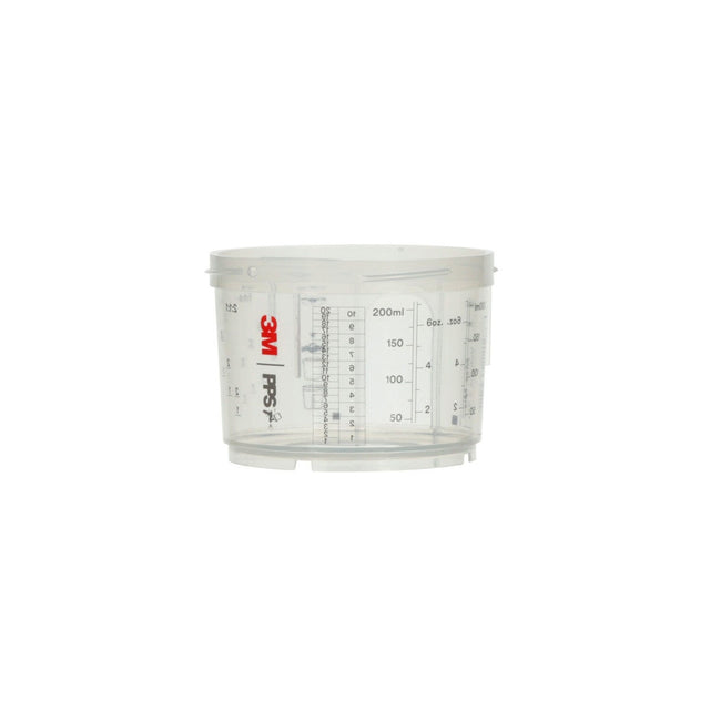 3M 26115 PPS Spray Gun Cup, Mini, 6 4/5 fl oz (200 mL) (7100284626) (8 Pack)