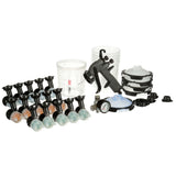 3M PPS Performance Spray Gun Starter Kit with PPS 2.0 Spray Cup System, 15 Replaceable Gravity HVLP Atomizing Heads, Air Control Valve (26778) (7100285101) (2 Pack) - 3