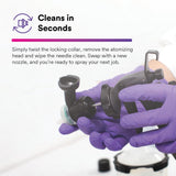 3M PPS Performance Spray Gun Starter Kit with PPS 2.0 Spray Cup System, 15 Replaceable Gravity HVLP Atomizing Heads, Air Control Valve (26778) (7100285101) (2 Pack) - 7