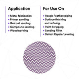 3M 710W Cubitron II Net Disc, 150+, Purple, 8 in x NH, Die 800L, Hook & Loop (7100287463) (300 Pack) - 6
