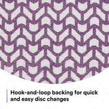 3M 710W 83420 Xtract Clean Sanding Net Disc, 80+, Purple, 8 in x NH, Die 800L, Hook & Loop for Metal, Wood, Composites, Stock Removal and Finishing (7100287535) (300 Pack) - 8