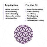 3M 710W Cubitron II Hookit Net Disc, 320+, 3 in, Die 300V, Hook and Loop, Purple, Dust-Free Sanding (7100287540) (300 Pack) - 5