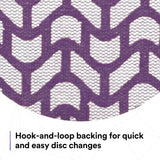 3M 710W Cubitron II Hookit Net Disc, 320+, 3 in, Die 300V, Hook and Loop, Purple, Dust-Free Sanding (7100287540) (300 Pack) - 9