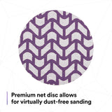 3M 710W Cubitron II Hookit Clean Sanding Net Disc, 240+, 3 in x NH, Die 300V, Purple (7100287826) (300 Pack) - 3