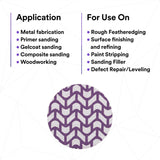 3M 710W Cubitron II Hookit Clean Sanding Net Disc, 240+, 3 in x NH, Die 300V, Purple (7100287826) (300 Pack) - 4