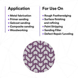 3M 710W Cubitron II Hookit Net Disc, 120+, Purple, 3 in x NH, Die 300V (7100287828) (300 Pack) - 5