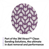 3M 710W Cubitron II Hookit Net Disc, 120+, Purple, 3 in x NH, Die 300V (7100287828) (300 Pack) - 7