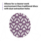 3M 710W Cubitron II Hookit Net Disc, 120+, Purple, 3 in x NH, Die 300V (7100287828) (300 Pack) - 8