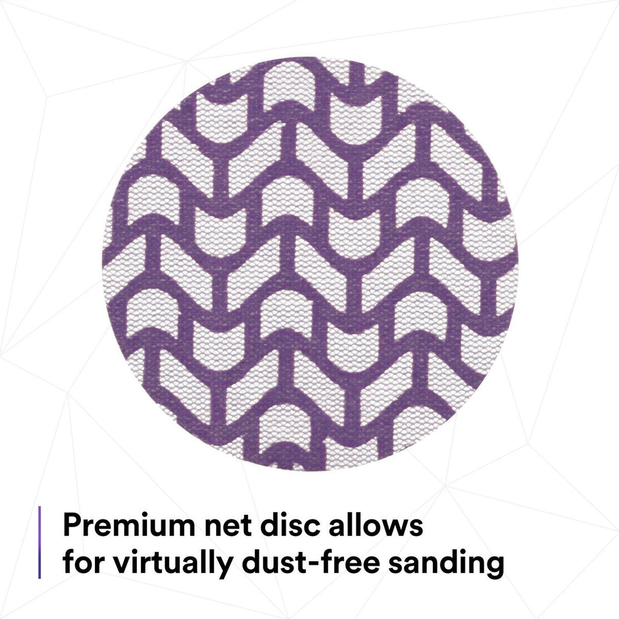 3M 710W Xtract Hookit Net Disc, 150+, 3 in x NH, Die 300V, Purple (7100287831) (300 Pack) - 4