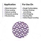 3M 710W Xtract Hookit Net Disc, 150+, 3 in x NH, Die 300V, Purple (7100287831) (300 Pack) - 6