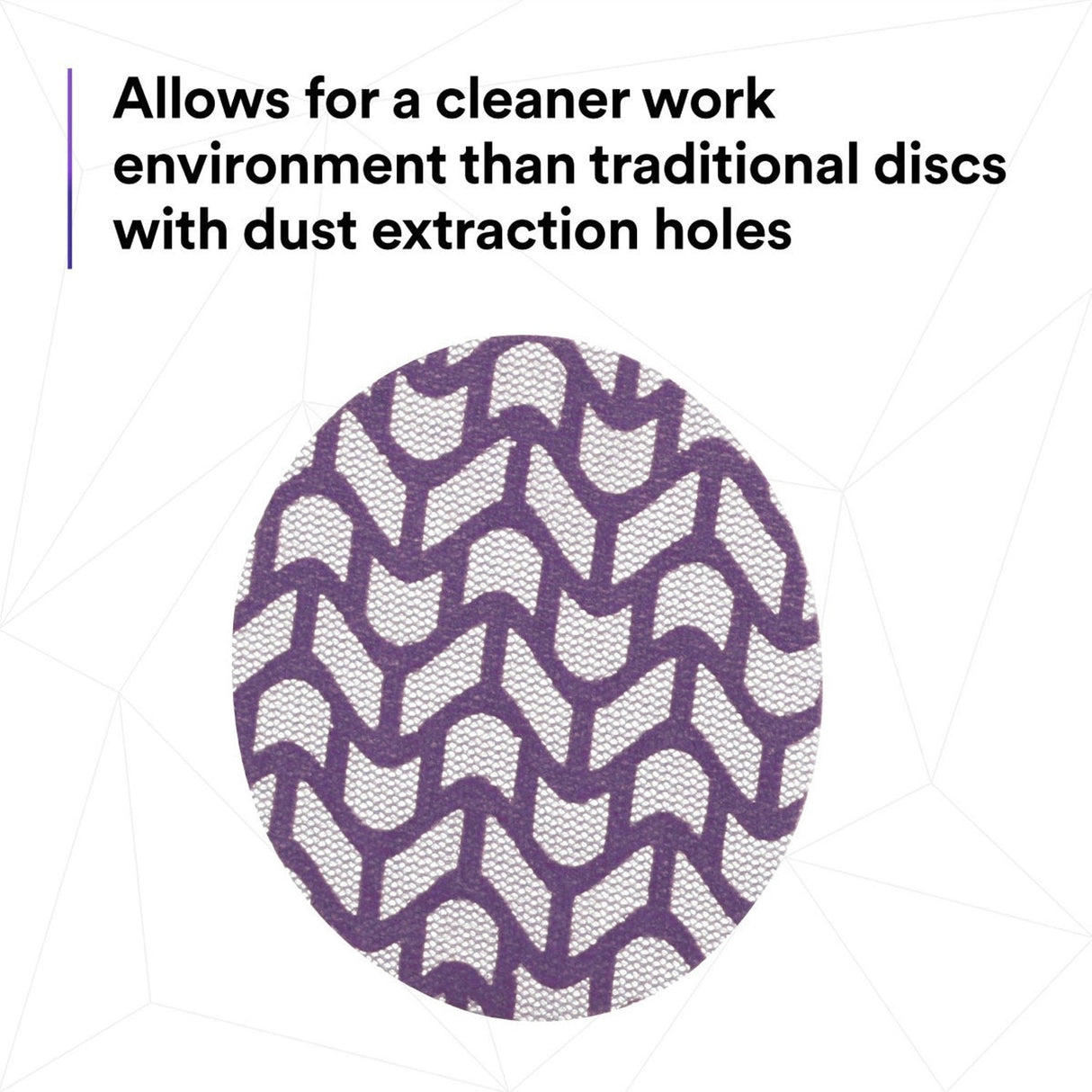 3M 710W Xtract Hookit Net Disc, 150+, 3 in x NH, Die 300V, Purple (7100287831) (300 Pack) - 8