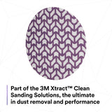 3M 710W Xtract Net Disc, 80+, Purple, 5 in x NH, Die 500X, Hook and Loop Sanding Disc (7100288128) (300 Pack) - 8