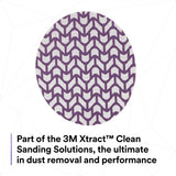 3M 710W Cubitron II Net Disc, 240+, 5 in x NH, Die 500X, Purple, Hook and Loop, Virtually Dust-Free (7100288133) (300 Pack) - 6
