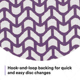 3M 710W Cubitron II Net Disc, 240+, 5 in x NH, Die 500X, Purple, Hook and Loop, Virtually Dust-Free (7100288133) (300 Pack) - 8