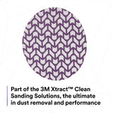 3M 710W Cubitron II Hookit Net Disc, 320+, 5 in x NH, Die 500X, Purple (7100288134) (300 Pack) - 7