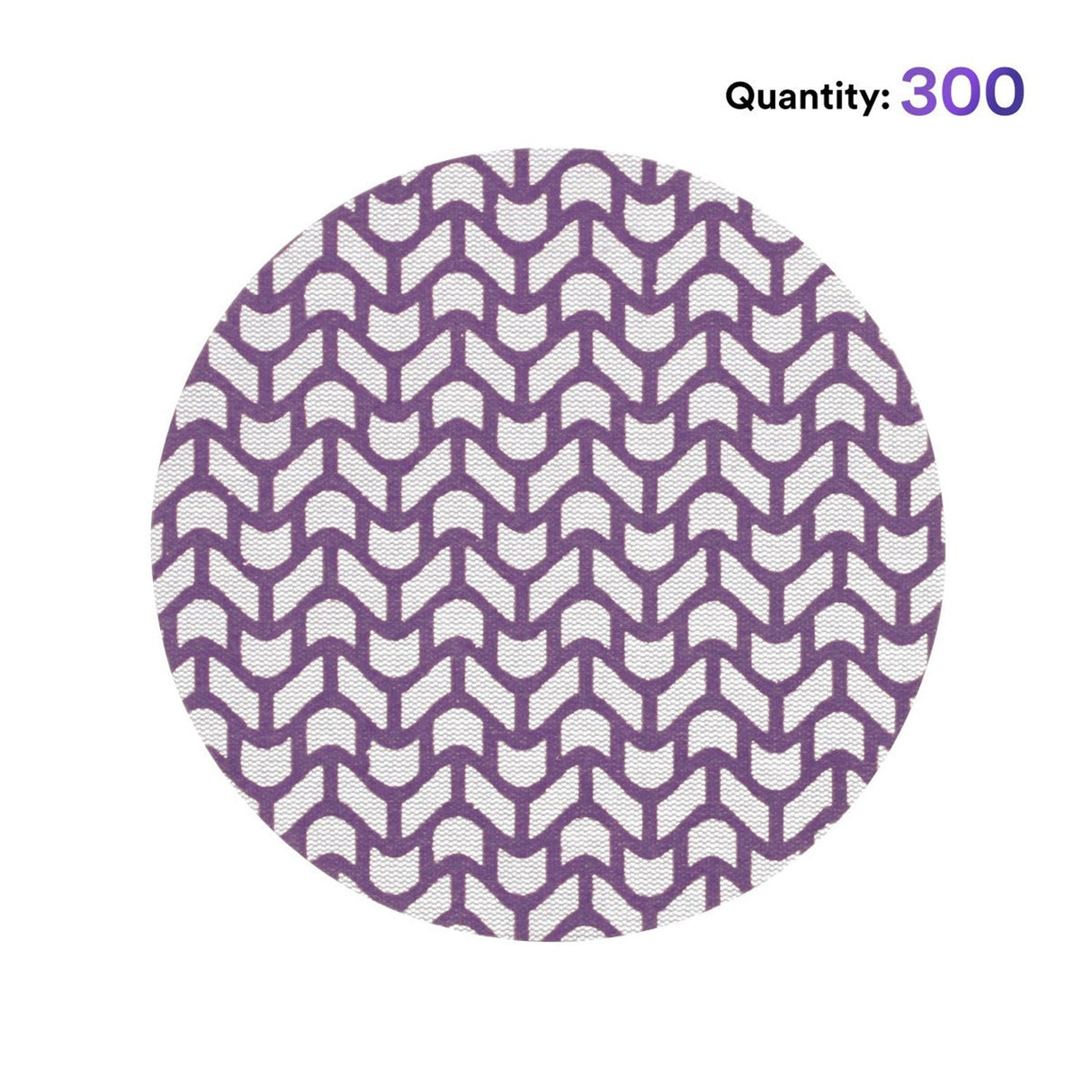 3M 710W Xtract Cubitron II Net Disc, 220 Plus, Hook and Loop, Purple, 6 in, Die 600Z (7100288135) (300 Pack) - 2