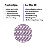 3M 710W Xtract Cubitron II Net Disc, 220 Plus, Hook and Loop, Purple, 6 in, Die 600Z (7100288135) (300 Pack) - 6