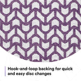 3M 710W 88456 Cubitron II Net Disc, 120+, 6 in x NH, Die 600Z, Hook & Loop, Purple (7100288136) (300 Pack) - 8
