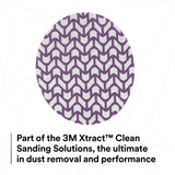 3M 710W Cubitron II Hookit Net Disc, 220+, Purple, 5 in x NH, Die 500X (7100288230) (300 Pack) - 7