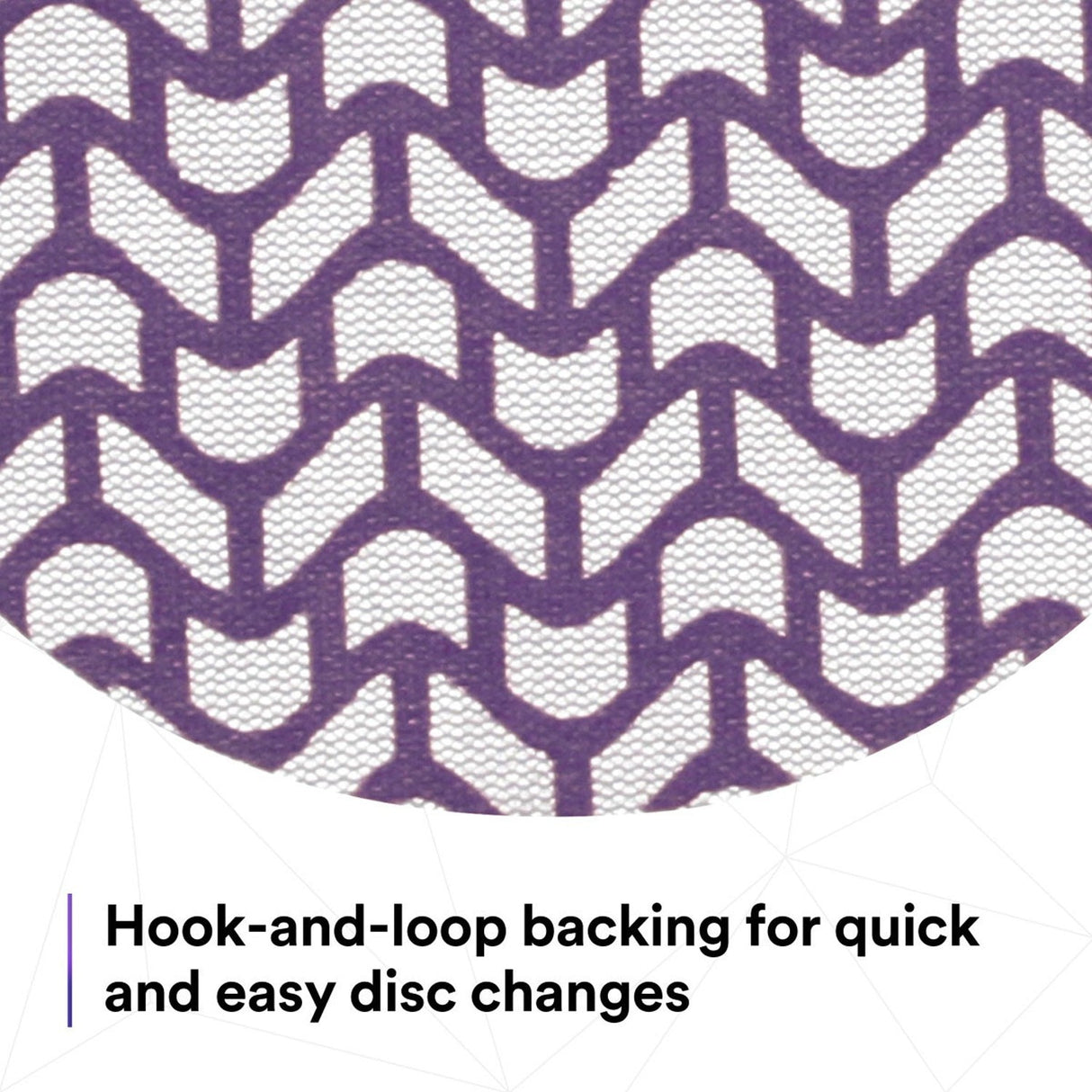 3M 710W Cubitron II Hookit Net Disc, 220+, Purple, 5 in x NH, Die 500X (7100288230) (300 Pack) - 9
