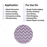 3M 710W 88473 Cubitron II Hookit Xtract Net Disc, 180+, Purple, 5 in, Die 500X (7100288231) (300 Pack) - 6