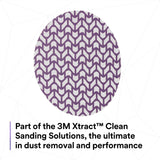 3M 710W 88457 Cubitron II Net Disc, 150+ Grit, 6 in, Die 600Z, Hook and Loop, Purple (7100288232) (300 Pack) - 6
