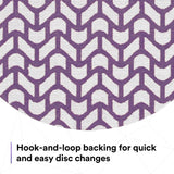 3M 710W 88457 Cubitron II Net Disc, 150+ Grit, 6 in, Die 600Z, Hook and Loop, Purple (7100288232) (300 Pack) - 8