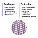3M 710W 88458 Cubitron II Hookit Net Disc, 180+, Purple, 6 in, Die 600Z (7100288233) (300 Pack) - 5