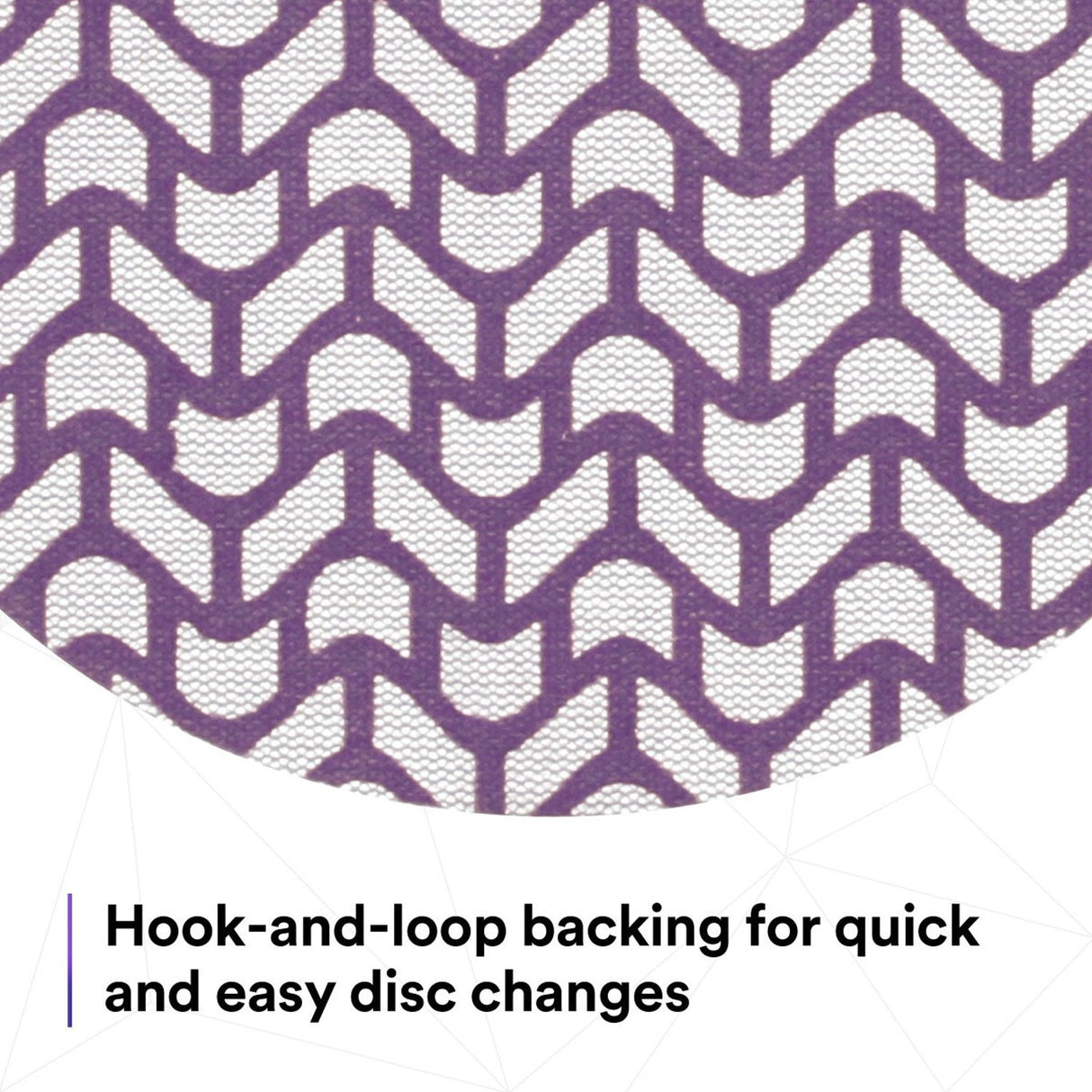 3M 710W 88458 Cubitron II Hookit Net Disc, 180+, Purple, 6 in, Die 600Z (7100288233) (300 Pack) - 9