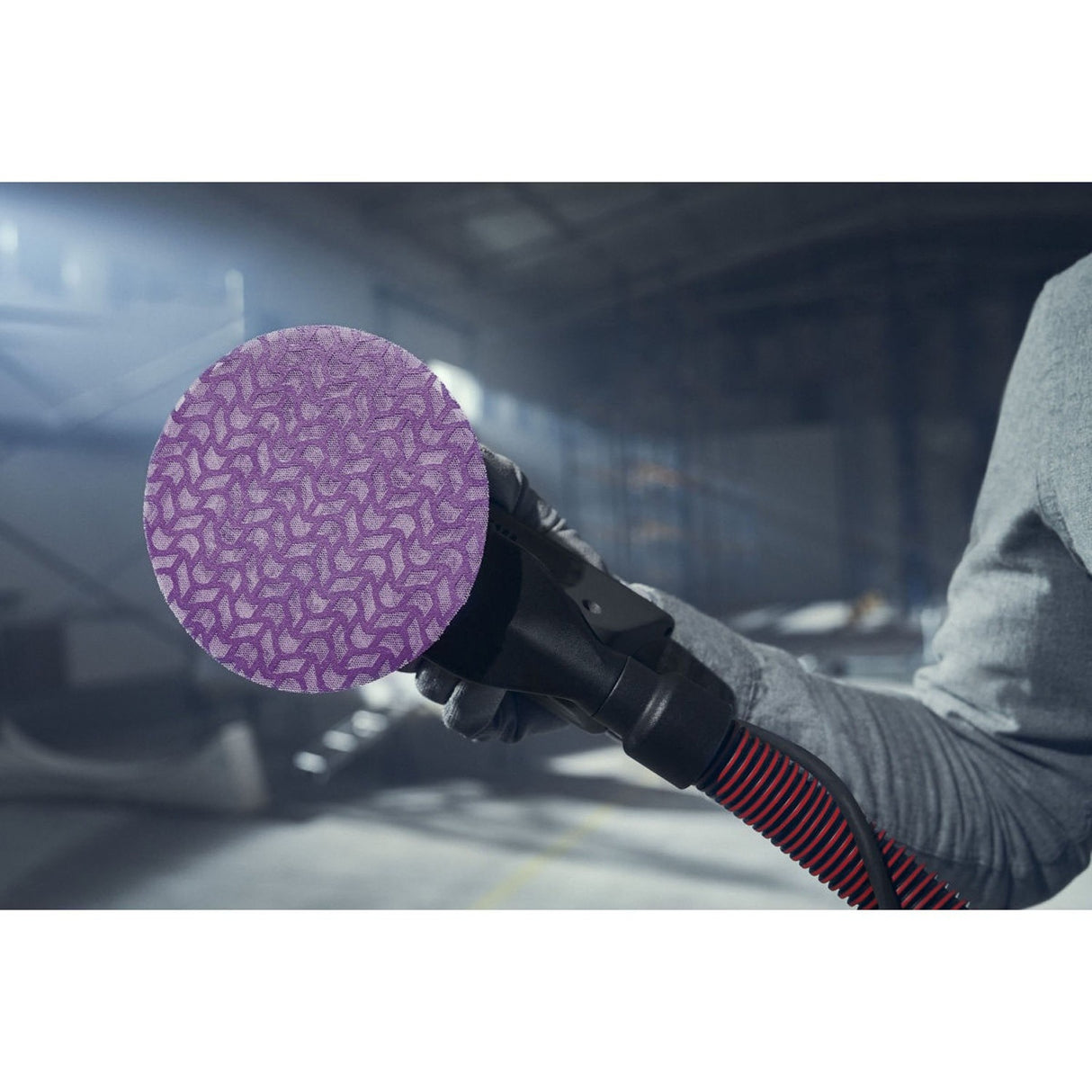 3M 310W Xtract Clean Sanding Net Disc, 120+, 5 in x NH, Die 500X (7100288241) (300 Pack) - 4