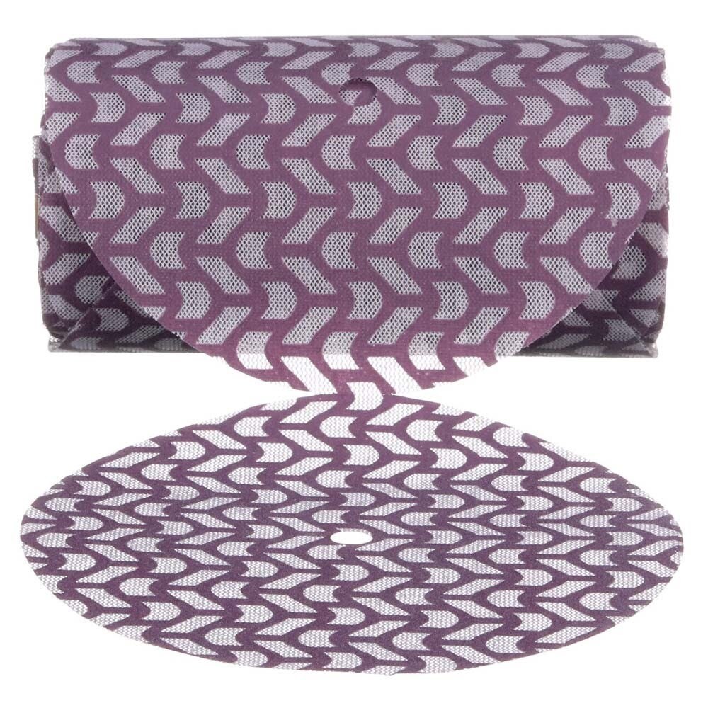 3M 31656 Cubitron II Net Disc Roll , Fastest-Cutting, Longest-Lasting, Dust Capture, 6 in, 320+ grade, Discs (7100291570) - 3