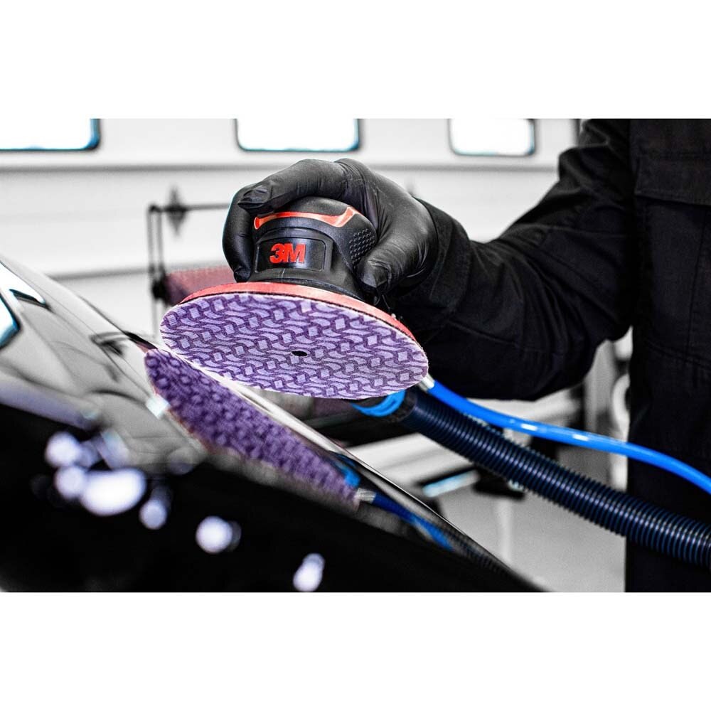 3M 31656 Cubitron II Net Disc Roll , Fastest-Cutting, Longest-Lasting, Dust Capture, 6 in, 320+ grade, Discs (7100291570) - 9