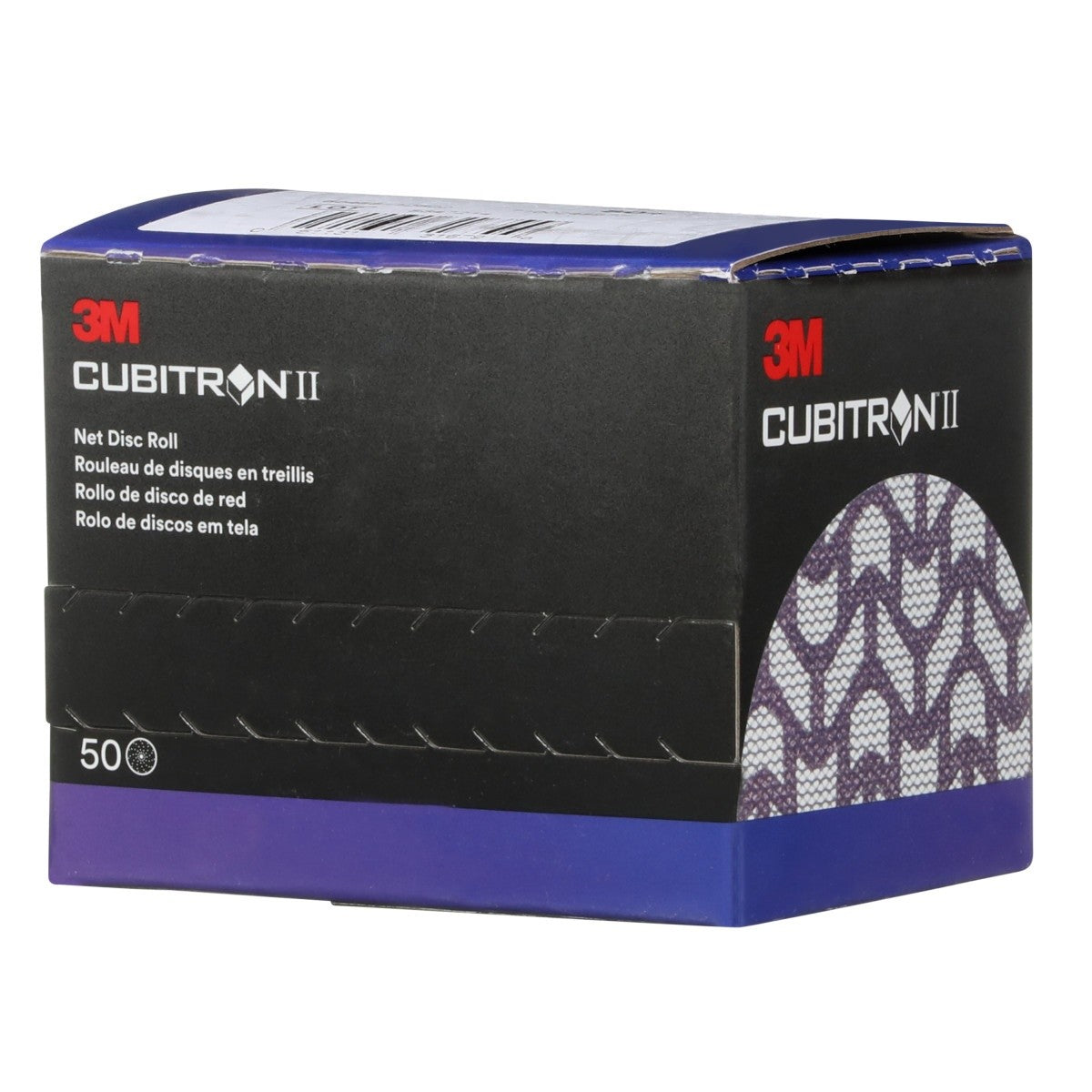 3M 710W Cubitron II Hookit Net Disc Roll, 3 in, 80+ Grit, Purple, 50 Discs per Roll (31679) (7100291693) (6 Pack) - 8