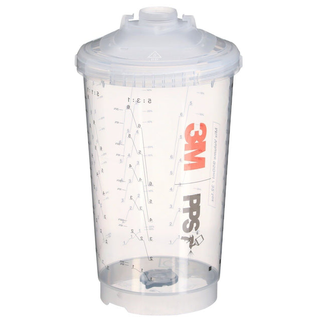 3M 26264 PPS Series 2.0 Vented Spray Cups Kit, Large (32.1 fl oz, 950 ml), 200 Micron Filter (7100292052)