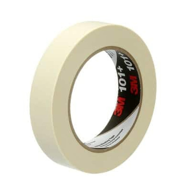 3M 101+ Value Masking Tape, Tan, 24 mm x 55 m, 5.1 mil (7100293675)