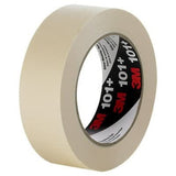3M  101+  Value Masking Tape, Tan, 48 mm x 55 m, 5.1 mil (7100293677)