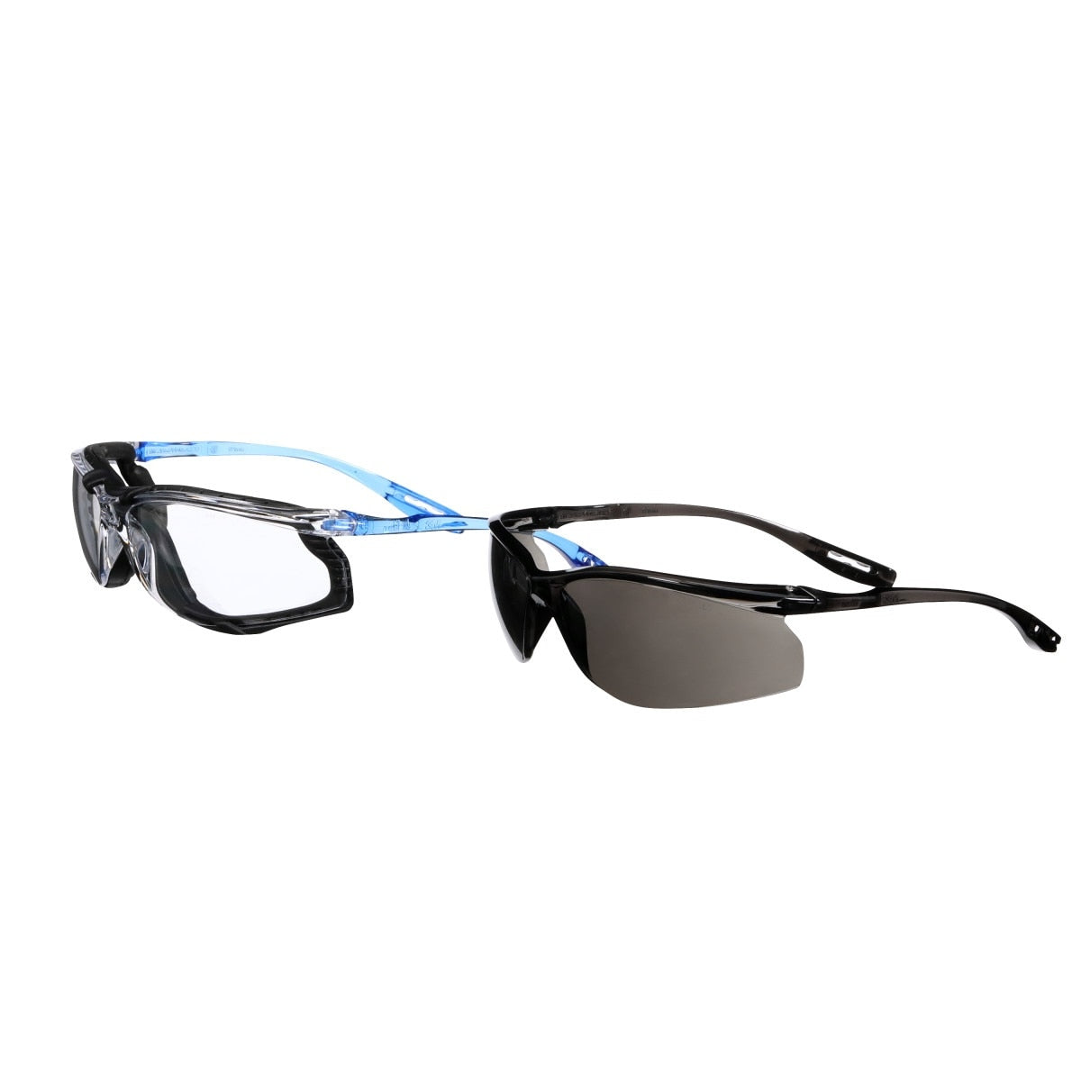 3M VCCS01-FM VCCS02 VCCS01-FM-02-PAK Virtua Protective Eyewear CCS Series Value Pack Anti-Fog Anti-Scratch ANSI Z87.1 Clear and Gray Lens (7100300233) (100 Pack) - 4