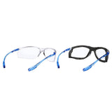 3M 43490 VCCS01-FM/VCCS01 Virtua Safety Glasses, CCS and Virtua Sport CCS, Anti-Fog, Anti-Scratch, Clear Lens, ANSI Z87, Corded Ear Plug Control System, Removable Foam Gasket (7100300574) (100 Pack) - 4