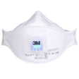 3M 9211+ 9211 Aura Particulate Respirator, N95, Valved, Flat Fold, Individually Wrapped, NIOSH Approved (7100303148) (120 Pack)