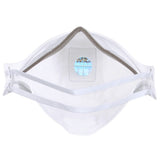 3M 9211+ 9211 Aura Particulate Respirator, N95, Valved, Flat Fold, Individually Wrapped, NIOSH Approved (7100303148) (120 Pack) - 4