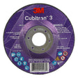 3M 90003 Cubitron Depressed Center Grinding Wheel T27 36 Plus Black 4-1-2 in x 1-4 in x 7-8 in Arbor Hole (7100303966) (20 Pack)