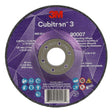 3M 90007 Cubitron 3 Depressed Center Grinding Wheel, 36+ Grit, Type 27, 5 in x 1/4 in x 7/8 in ANSI for Heavy-Duty Weld Grinding and Deburring (7100303967) (10 Pack)