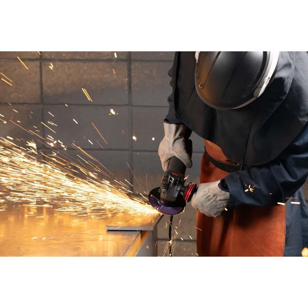 3M 7100303967 Cubitron 3 Depressed Center Grinding Wheel, 90007, 36+ Grit, Type 27, 5 in x 1/4 in x 7/8 in ANSI for Heavy-Duty Weld Grinding and Deburring (10 Pack) - 7