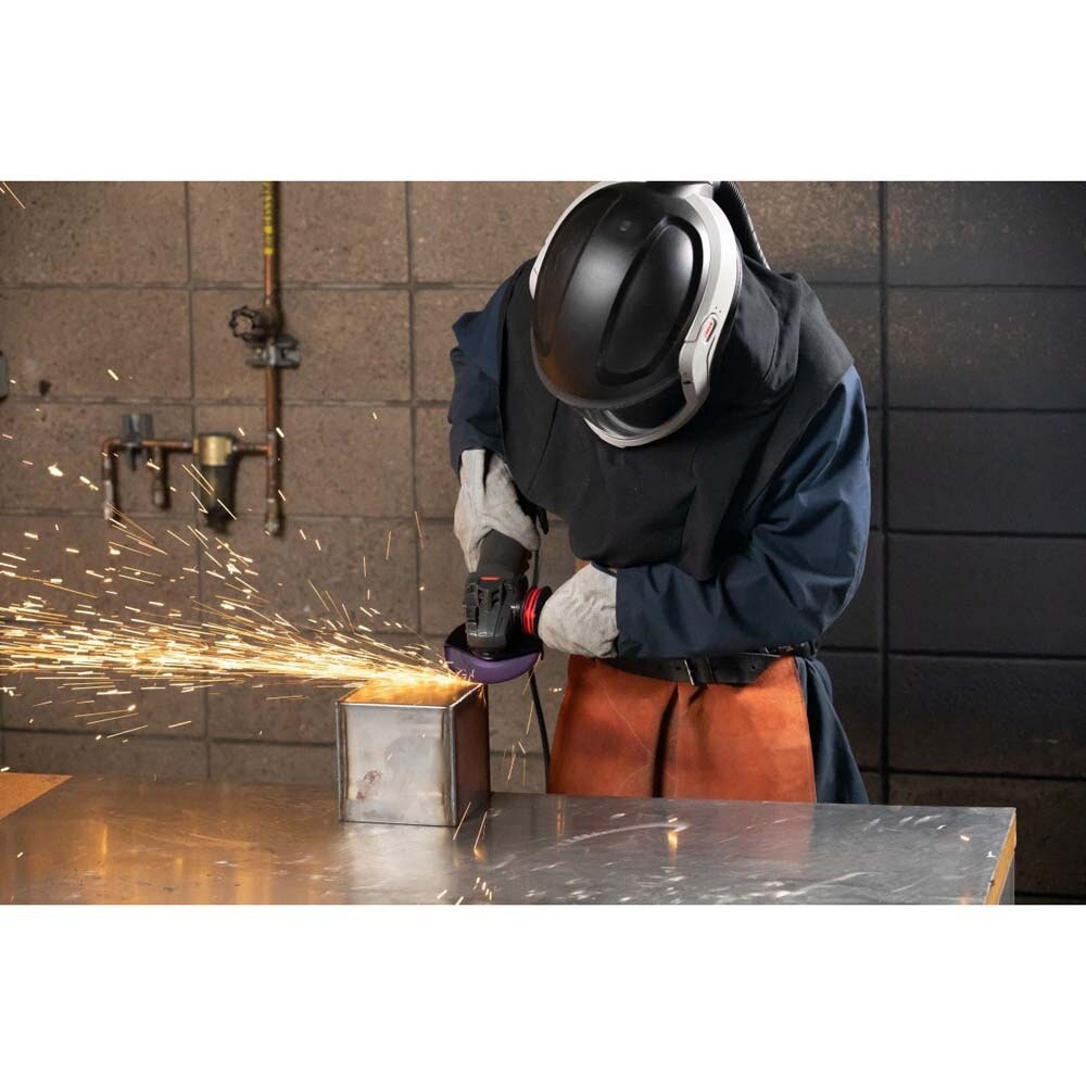 3M 7100303967 Cubitron 3 Depressed Center Grinding Wheel, 90007, 36+ Grit, Type 27, 5 in x 1/4 in x 7/8 in ANSI for Heavy-Duty Weld Grinding and Deburring (10 Pack) - 9