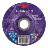 3M 90053 Cubitron Cut-Off Wheel, 60+, T27, 4-1/2 in x 1/8 in x 7/8 in, Black (7100304308) (50 Pack)