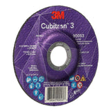 3M 90053 Cubitron Cut-Off Wheel, 60+, T27, 4-1/2 in x 1/8 in x 7/8 in, Black (7100304308) (50 Pack) - 3