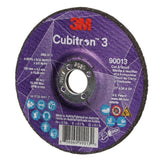 3M 90013 Cubitron 3 Cut and Grind Wheel, 36+, T27, Black, 4 in x 5/32 in x 5/8 in (7100305443) (20 Pack) - 4